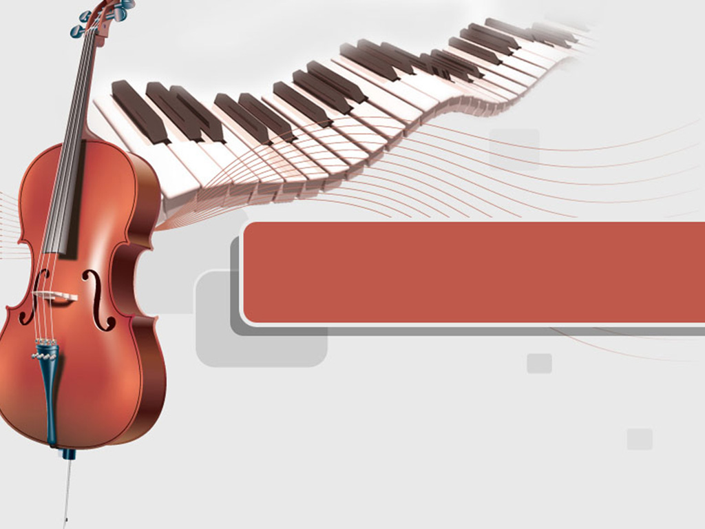 Piano and cello music Templates for Powerpoint Presentations, Piano and